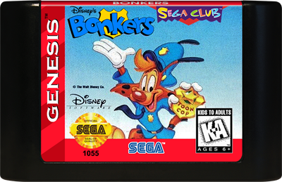 Disney's Bonkers - Cart - Front Image