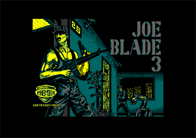Joe Blade III - Screenshot - Game Title Image