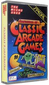 Compendium of Classic Arcade Games - Box - 3D Image