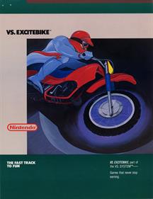 Vs. Excitebike - Advertisement Flyer - Front Image