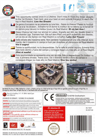 Real Madrid: The Game - Box - Back Image