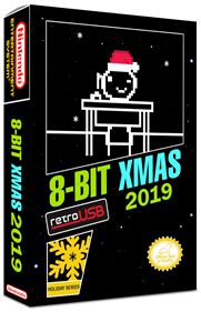 8-Bit Xmas 2019 - Box - 3D Image