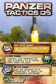 Panzer Tactics DS - Screenshot - Game Title Image