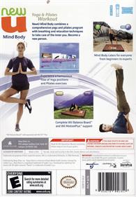 NewU Fitness First: Mind Body: Yoga & Pilates Workout - Box - Back Image