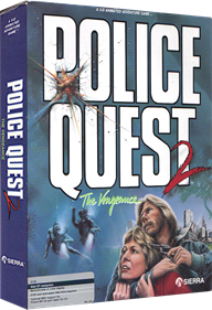 Police Quest 2: The Vengeance - Box - 3D Image