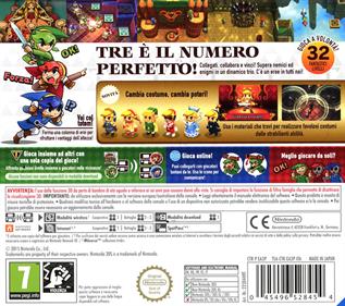 The Legend of Zelda: Tri Force Heroes - Box - Back Image