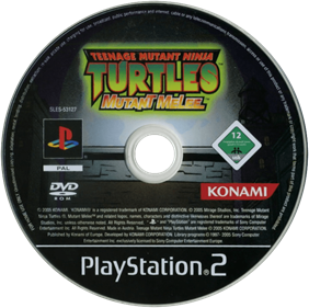 Teenage Mutant Ninja Turtles: Mutant Melee - Disc Image