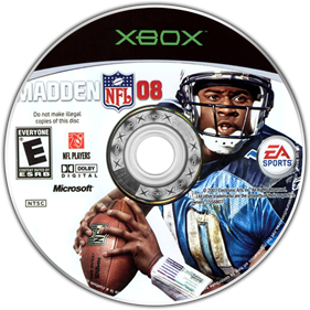 Madden NFL 08 - Disc Image