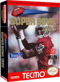 Tecmo Super Bowl 1995 - Box - 3D Image