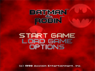 Batman & Robin - Screenshot - Game Title Image