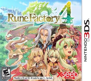 Rune Factory 4 - Box - Front Image