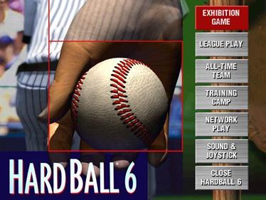 Hardball 6 - Screenshot - Game Title Image