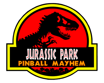 Jurassic Park: Pinball Mayhem - Clear Logo Image