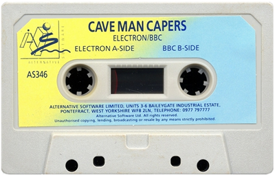 Caveman Capers - Cart - Front Image