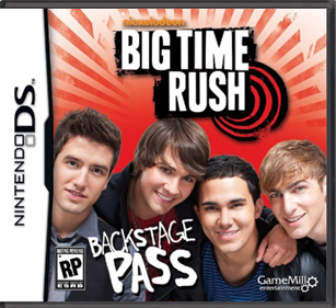 Big Time Rush: Backstage Pass - Box - Front - Reconstructed Image