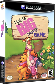Piglet's BIG Game - Box - 3D Image