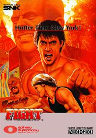 Burning Fight - Advertisement Flyer - Front Image