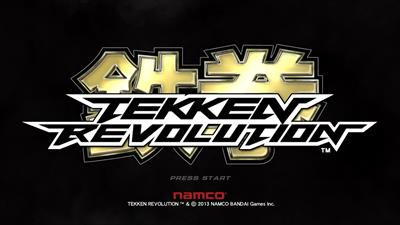 Tekken Revolution - Screenshot - Game Title Image