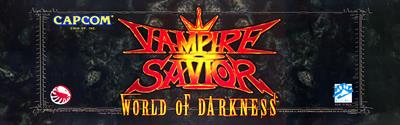 Vampire Savior: The Lord of Vampire - Arcade - Marquee Image