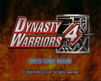 Dynasty Warriors 4 - Screenshot - Game Title Image