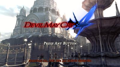 Devil May Cry 4 - Screenshot - Game Title Image