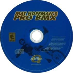 Mat Hoffman's Pro BMX - Disc Image