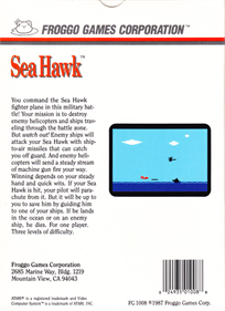 Sea Hawk - Box - Back Image