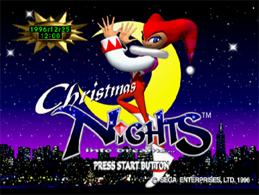 Christmas NiGHTS into Dreams... - Screenshot - Game Title Image