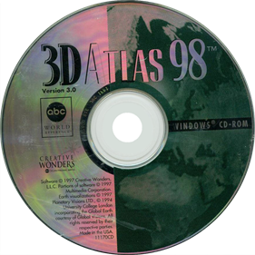 3D Atlas '98 - Disc