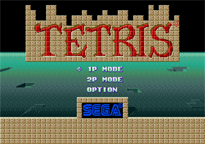 Tetris (M2) - Screenshot - Game Select Image