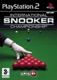 International Snooker Championship - Box - Front Image