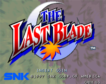 The Last Blade - Screenshot - Game Title Image