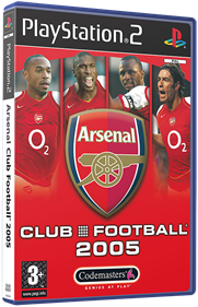 Club Football 2005: Arsenal - Box - 3D Image