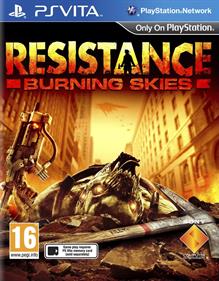 Resistance: Burning Skies - Box - Front Image