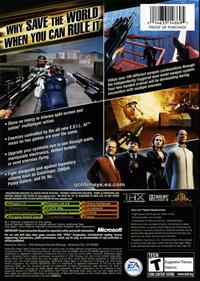 GoldenEye: Rogue Agent - Box - Back Image