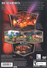 Wrath Unleashed - Box - Back Image