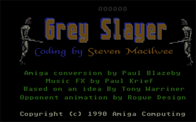 Grey Slayer - Screenshot - Game Title Image