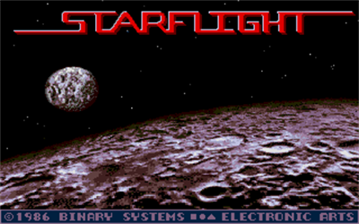 Starflight - Screenshot - Game Title Image