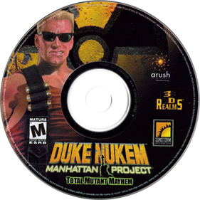 Duke Nukem: Manhattan Project - Disc Image