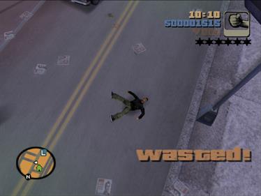 Grand Theft Auto III - Screenshot - Game Over Image