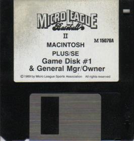 MicroLeague Baseball II - Disc Image