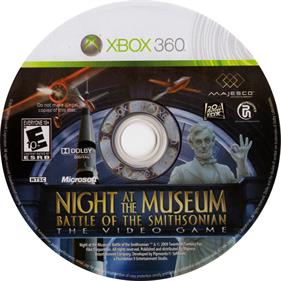 Night at the Museum: Battle of the Smithsonian: The Video Game - Disc Image
