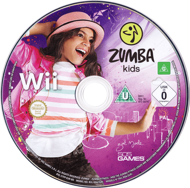 Zumba Kids Wii Usado
