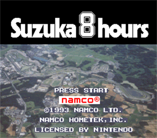 Suzuka 8 Hours - Screenshot - Game Title Image