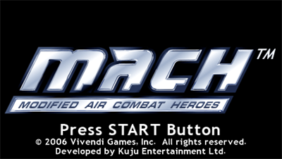 M.A.C.H.: Modified Air Combat Heroes - Screenshot - Game Title Image
