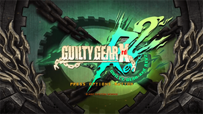 Guilty Gear Xrd REV 2 - Screenshot - Game Title Image