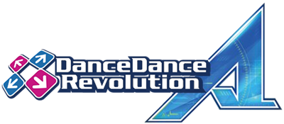 Dance Dance Revolution A - Clear Logo Image