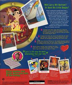 Leisure Suit Larry: Love for Sail! - Box - Back Image