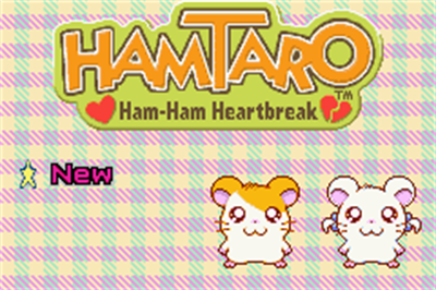 HamTaro: Ham-Ham Heartbreak - Screenshot - Game Title Image