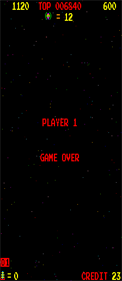 Space Demon - Screenshot - Game Over Image